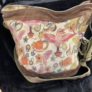 Lucky Brand Vintage Colorful Patterned Women's Bag